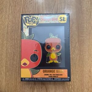 Funko Pop Pin Orange Bird Figure